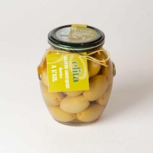 Olives Vertes Grecques farcies à l'ail Elita