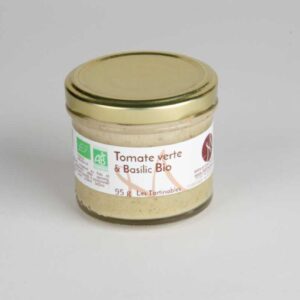Tomate Verte et Basilic Bio Les Tartinables